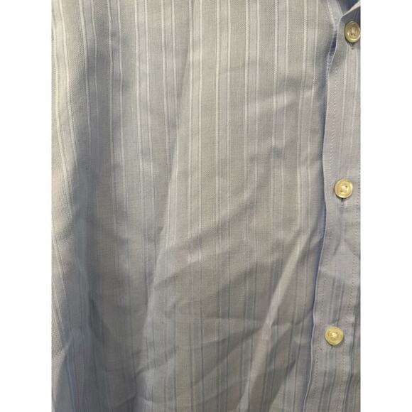 Hugo Boss Light Blue Button Down Regular Fit Dress Shirt Size Medium Cotton - Picture 7 of 8